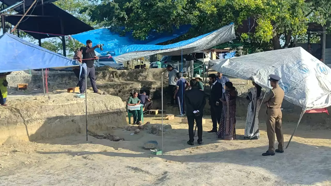 செம்மணியில் மேலும் 04 எலும்புக்கூடுகள் அடையாளம்