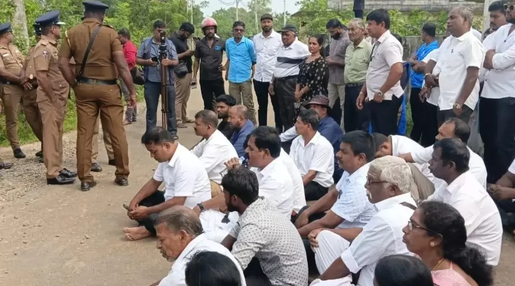 தையிட்டியில் பதற்றம்: ஐவர் கைது